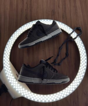 Tenis Nike SB Dunk Grafite Preto Premium Masculino 1