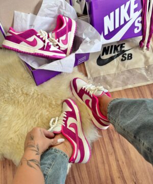 Tenis Nike SB Dunk Pink Creme Feminino Premium 2