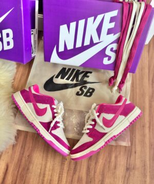 Tenis Nike SB Dunk Pink Creme Feminino Premium 6