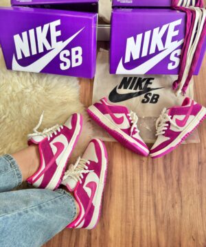 Tenis Nike SB Dunk Pink Creme Feminino Premium 7