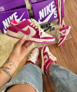 Tenis Nike SB Dunk Pink Creme Feminino Premium 8