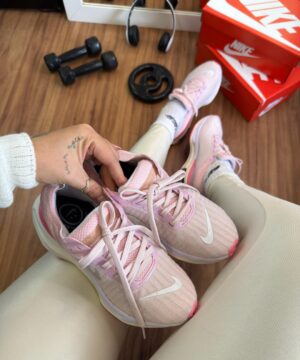 Tenis Nike Zoom X Invincible Run 3 Rosa Bebe Feminino Premium 5
