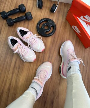 Tenis Nike Zoom X Invincible Run 3 Rosa Bebe Feminino Premium 7