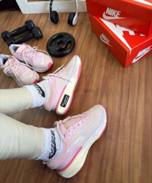 Tenis Nike Zoom X Invincible Run 3 Rosa Bebe Feminino Premium 8