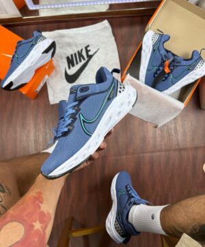 Tenis Nike Zoom X React Infinity Run FK3 Azul Turquesa Masculino Premium 5