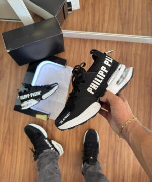 Tenis Philipp Plein Preto Masculino Premium 7