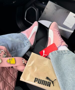 Tenis Puma Speed Cat Rosa Bebe Feminino Premium 2