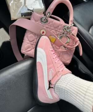 Tenis Puma Speed Cat Rosa Bebe Feminino Premium 4