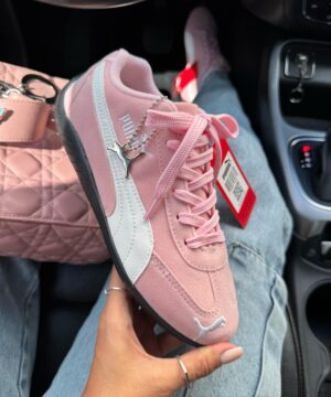 Tenis Puma Speed Cat Rosa Bebe Feminino Premium 5