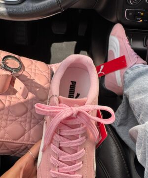 Tenis Puma Speed Cat Rosa Bebe Feminino Premium 7