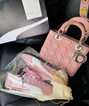 Tenis Puma Speed Cat Rosa Bebe Feminino Premium 8