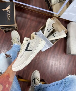 Tenis Reserva Casual Sintetico Bege Masculino Premium 1