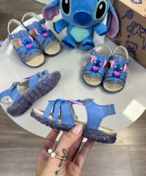 Sandalia Infantil Stitch Azul 3