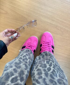 Tenis Adidas Gazelle Prime Rosa Preto Feminino Premium 3