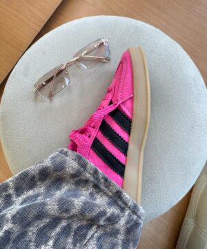 Tenis Adidas Gazelle Prime Rosa Preto Feminino Premium 4