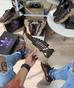 Tenis Adidas Ohio Trail Marrom Masculino Premium 3