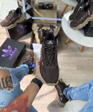 Tenis Adidas Ohio Trail Marrom Masculino Premium 4