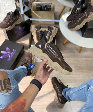 Tênis Adidas Ohio Trail Marrom Masculino Premium