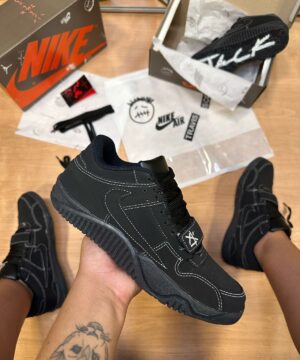 Tenis Jordan Travis Jack Black Masculino Premium 6