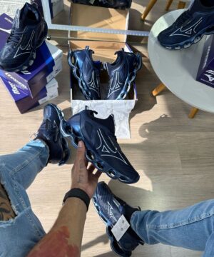 Tênis Mizuno Prophecy 14 Marinho Masculino Premium