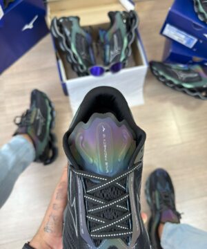 Tenis Mizuno Wave Prophecy 12 Preto Camaleao Masculino Premium 2