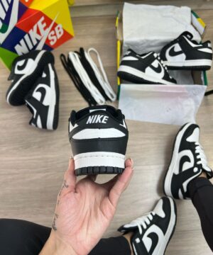 Tenis Nike Dunk SB Branco Preto Premium 2