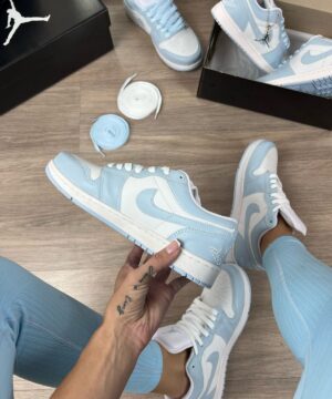 Tenis Nike Jordan Low Premium Branco Acqua Feminino 4