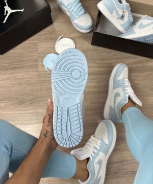 Tenis Nike Jordan Low Premium Branco Acqua Feminino 5