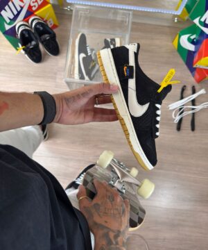 Tenis Nike SB Dunk Low Pro Teddy Bear Preto Branco Premium 1