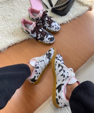 Adidas Samba OG Animal Print Rosa Feminino