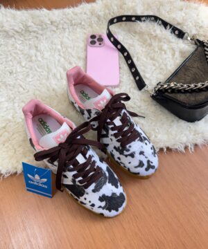 Adidas Samba OG Animal Print Rosa Feminino