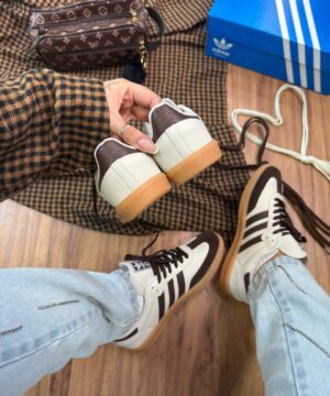 Adidas Samba Sintético Off White Café