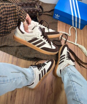 Adidas Samba Sintético Off White Café
