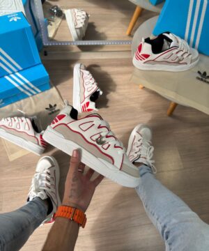 Adidas Skate Osiris Branco e Vermelho