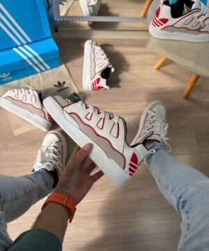 Adidas Skate Osiris Branco e Vermelho