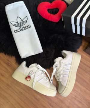 Adidas Super Star Bonega Branco Bordo 5