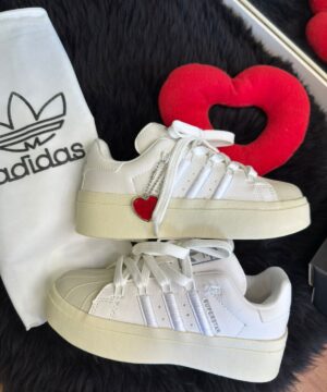Adidas Super Star Bonega Branco Bordo 7