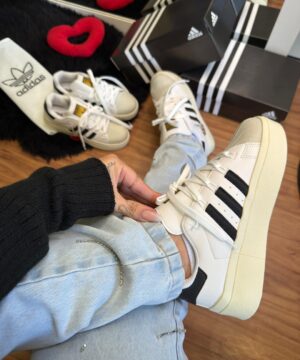 Adidas Super Star Bonega Branco Preto 5