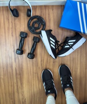 Adidas galaxy 6 running Preto branco