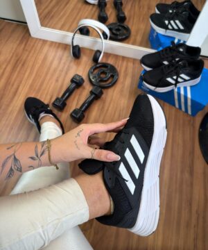 Adidas galaxy 6 running Preto branco