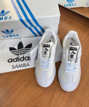 Adidas samba OG Mickey Mouse Branco Feminino