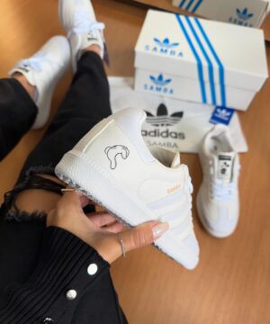 Adidas samba OG Mickey Mouse Branco Feminino