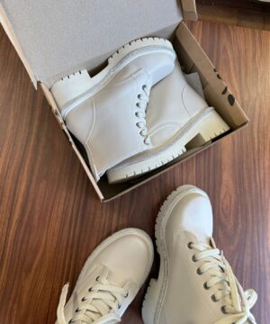 Coturno strass Bridi Branco Feminino