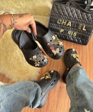 Crocs Plataforma Preto