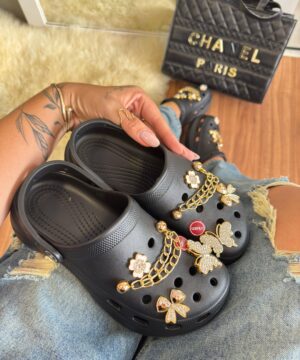 Crocs Plataforma Preto