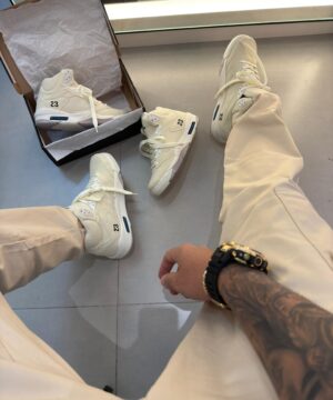 Jordan 4 retrô Premium Bege Masculino