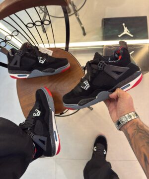 Jordan 4 retrô Premium Preto Masculino