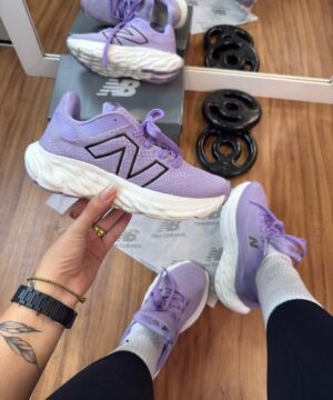New balance 1080 v13 Solado EVA Roxo