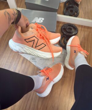 New balance 1080 v13 Solado EVA Laranja