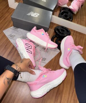 New balance 1080 v13 Salmao Solado EVA Rosa 6